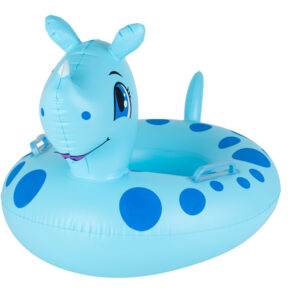 Kółko do pływania dla niemowląt koło pontonik dla dzieci dmuchany z siedziskiem nosorożec max 15 kg 1-3lata