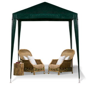 Namiot pawilon ogrodowy imprezowy handlowy altana zielony 1,9×1,9